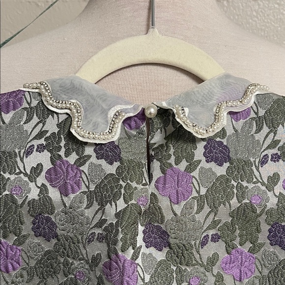 Sister Jane Elegant Gray Dress - Picture 7 of 9